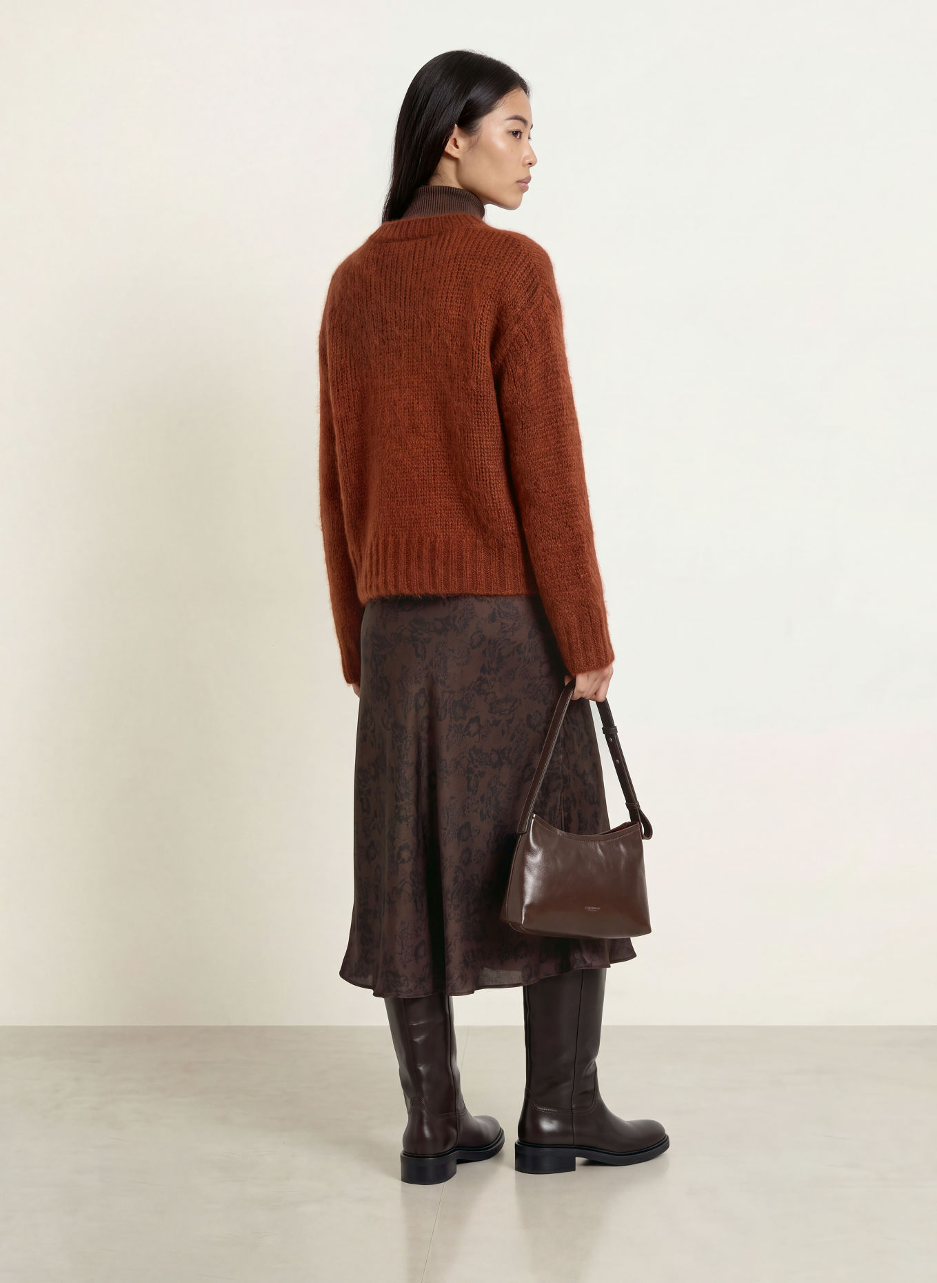 Part Two Mohair trui SILLEPW: BRUIN
