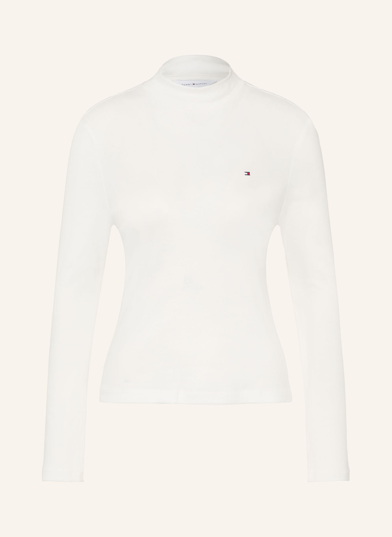 TOMMY HILFIGER Longsleeve: WEISS