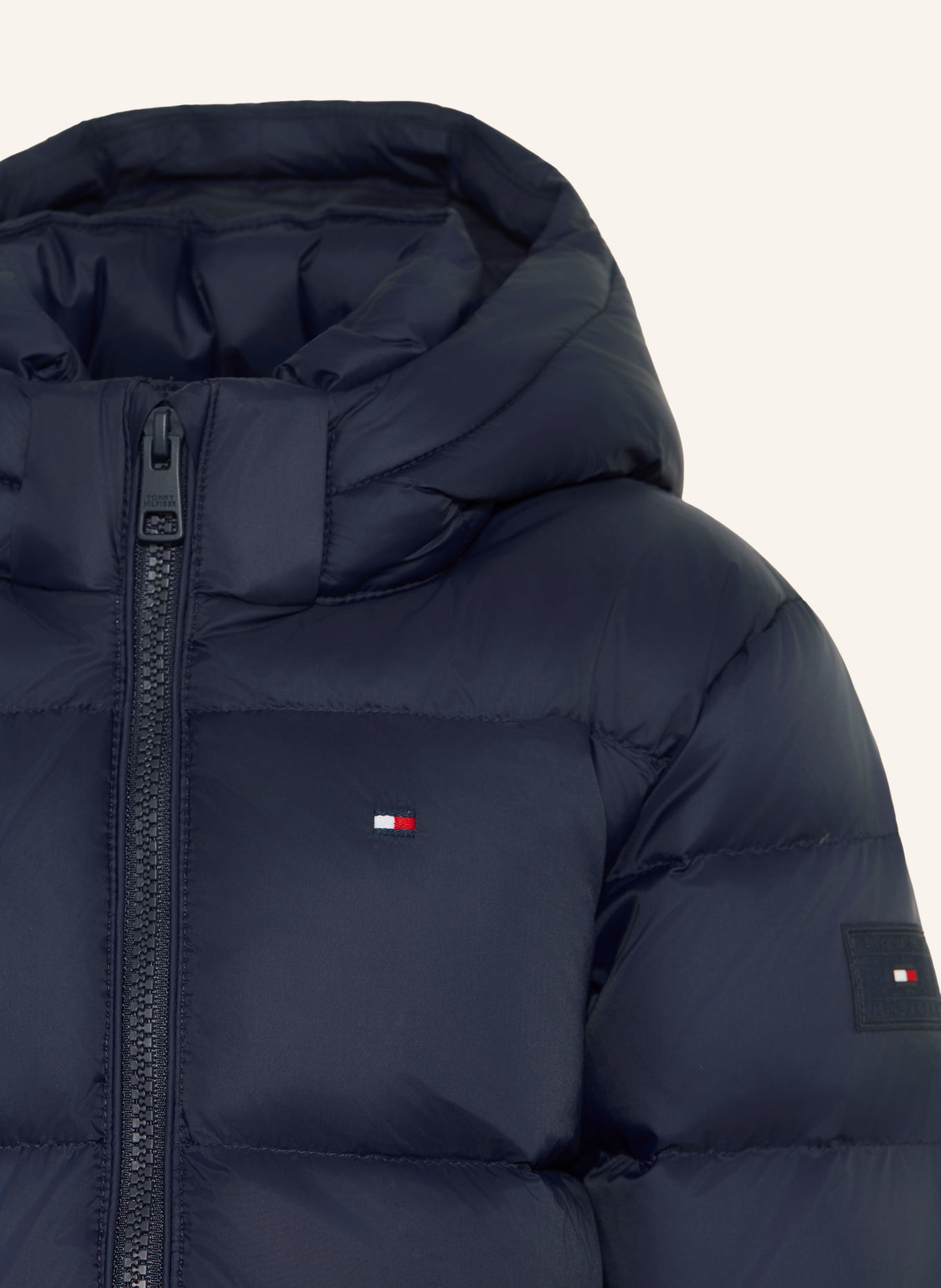 TOMMY HILFIGER veste matelassée: BLEU FONCÉ