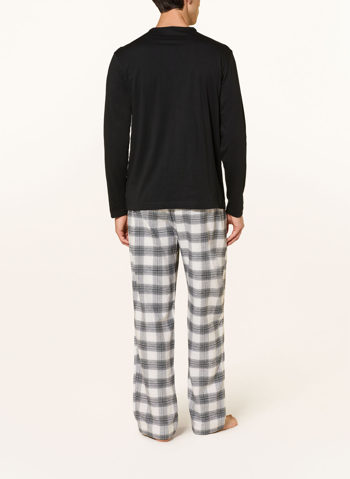 Calvin Klein pyjama: ZWART / WIT