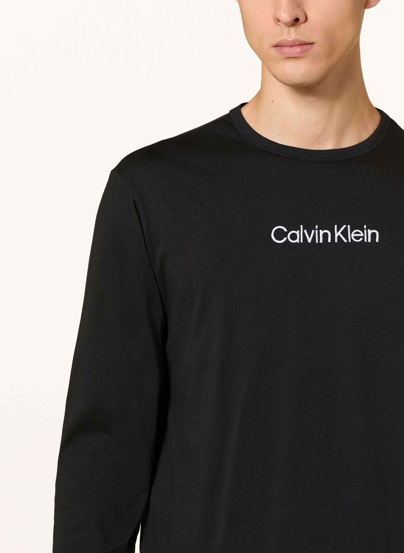 Calvin Klein pyjama: ZWART / WIT