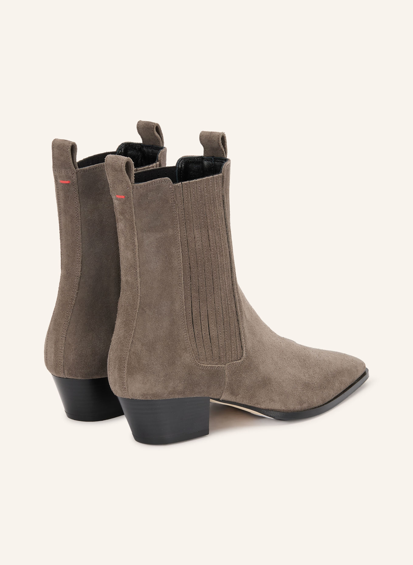 Aeyde Bottines AGATA: TAUPE