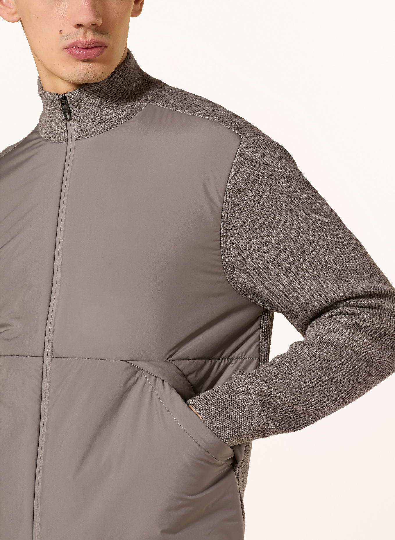 RLX RALPH LAUREN Funktionsjacka: GRÅ