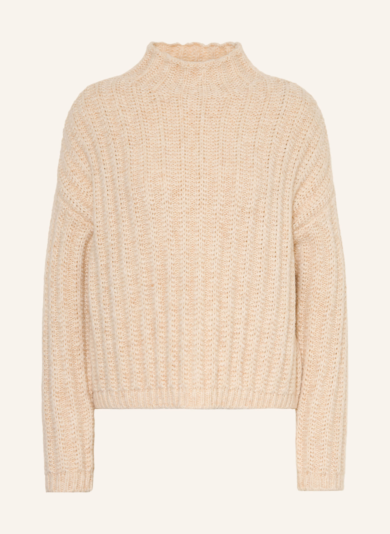 HUGO Sweater SAFINEYNY: BEIGE