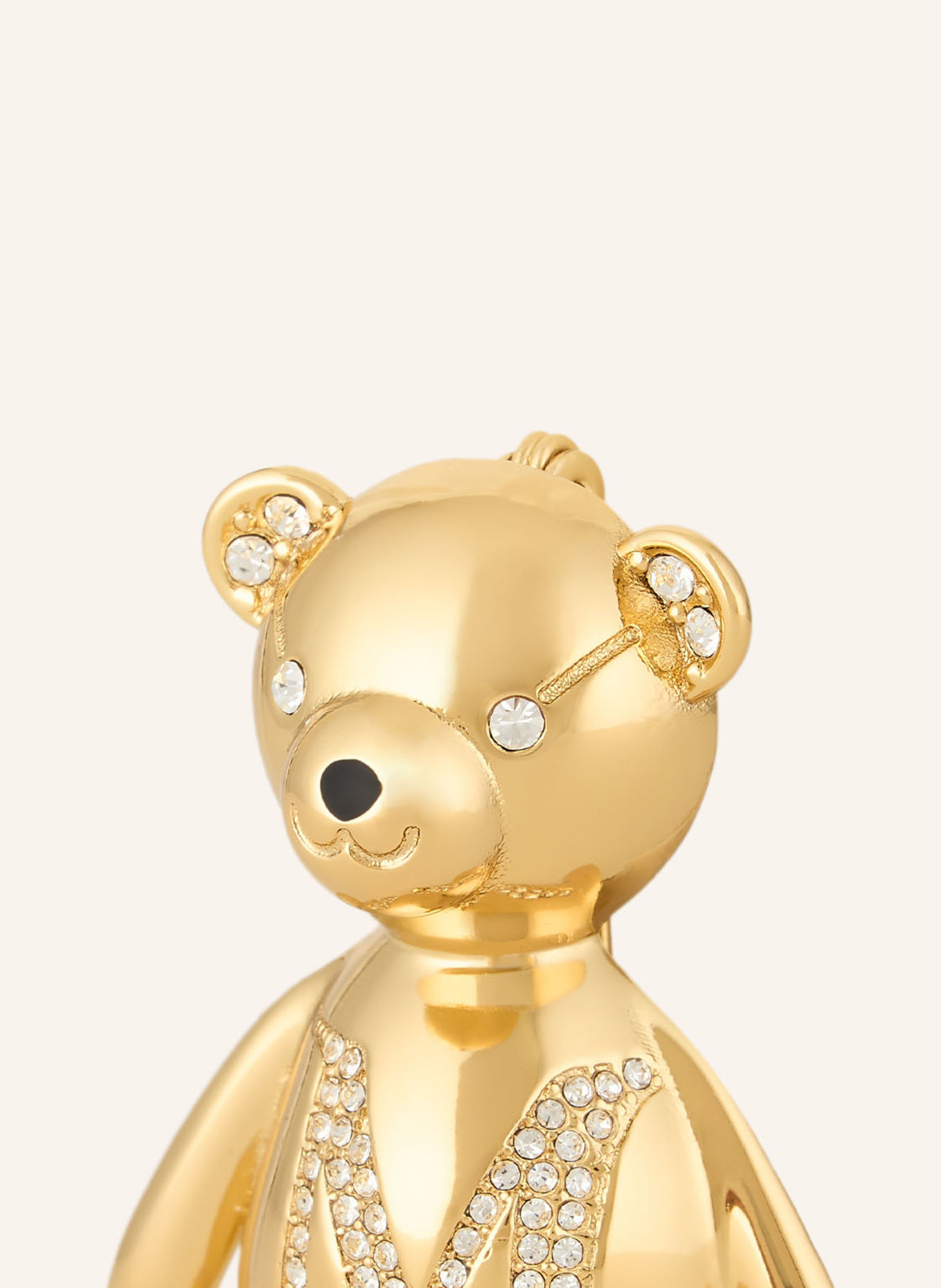 Max Mara Brosche SHINY: GOLD / WEISS