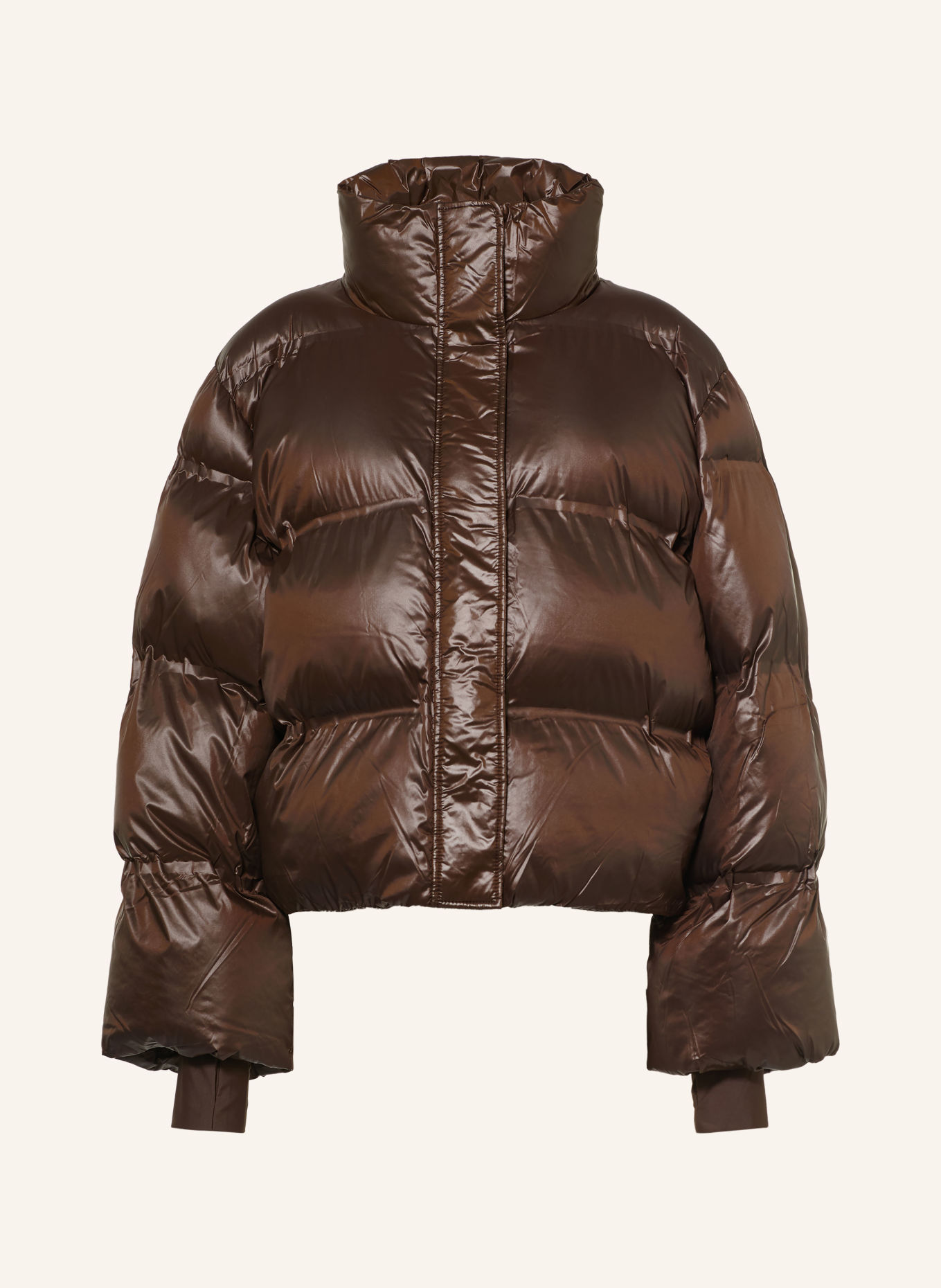 NEO NOIR RHEA quilted jacket: DARK BROWN