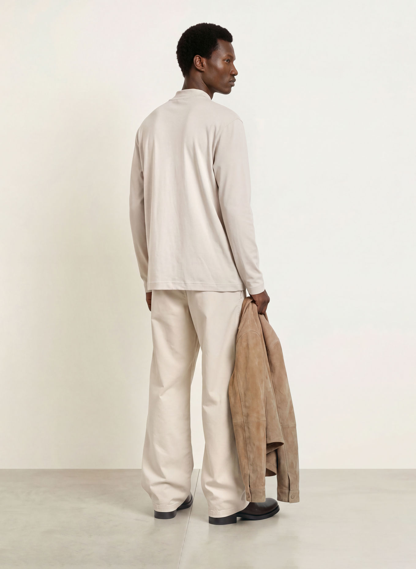 DRYKORN Longsleeve MORITZO: ECRU