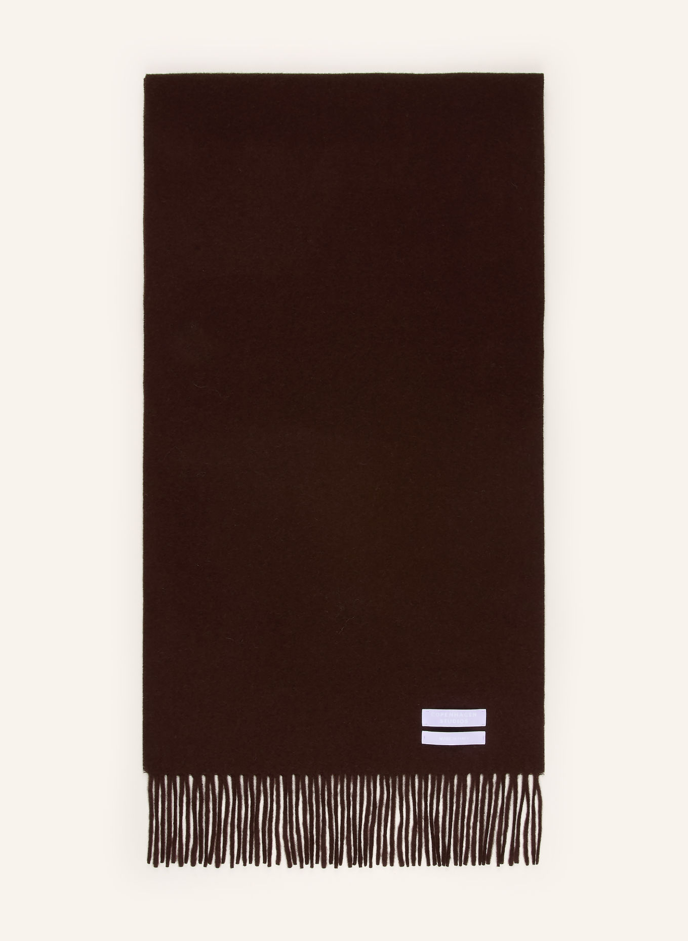 COPENHAGEN STUDIOS écharpe: MARRON FONCÉ