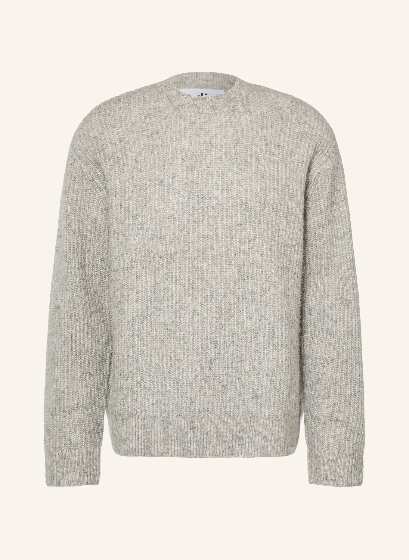studio seidensticker Pullover mit Mohair: HELLGRAU