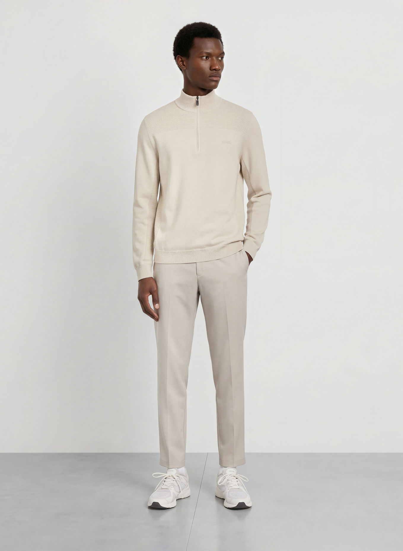 BOSS Troyer MOMENTUM: BEIGE
