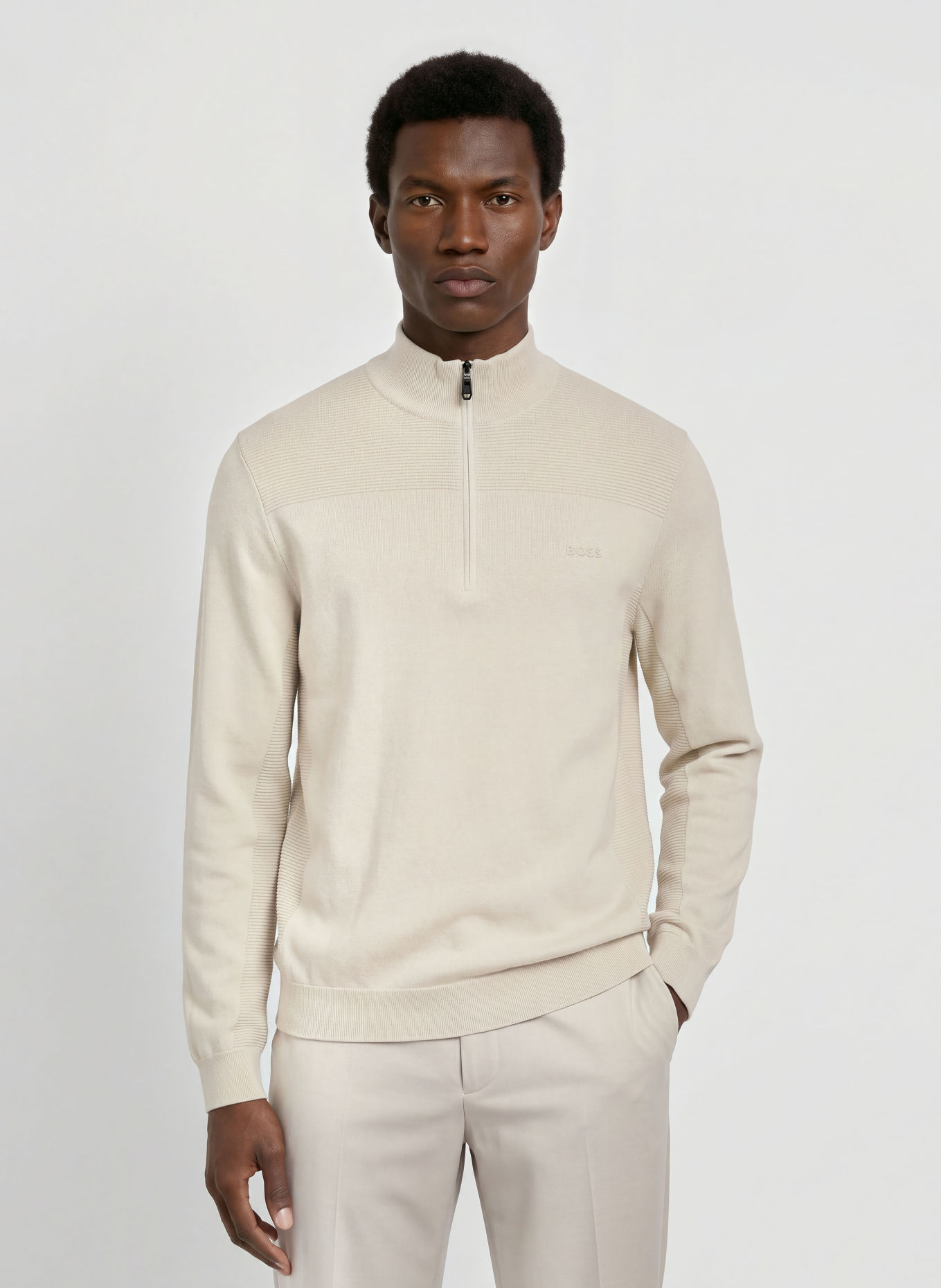 BOSS Troyer MOMENTUM: BEIGE