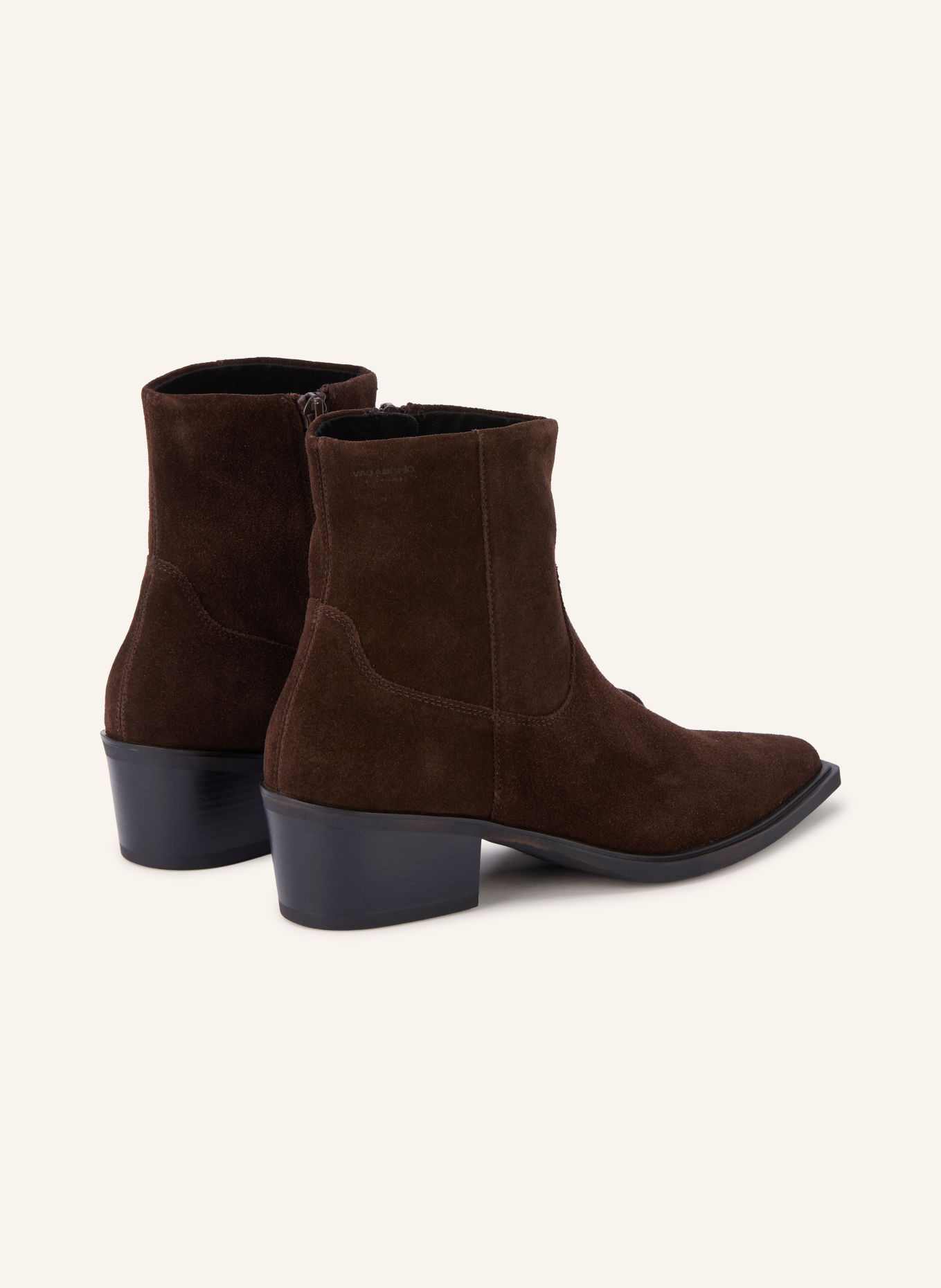 VAGABOND SHOEMAKERS Cowboylaarzen KELSEY: MARRON FONCÉ