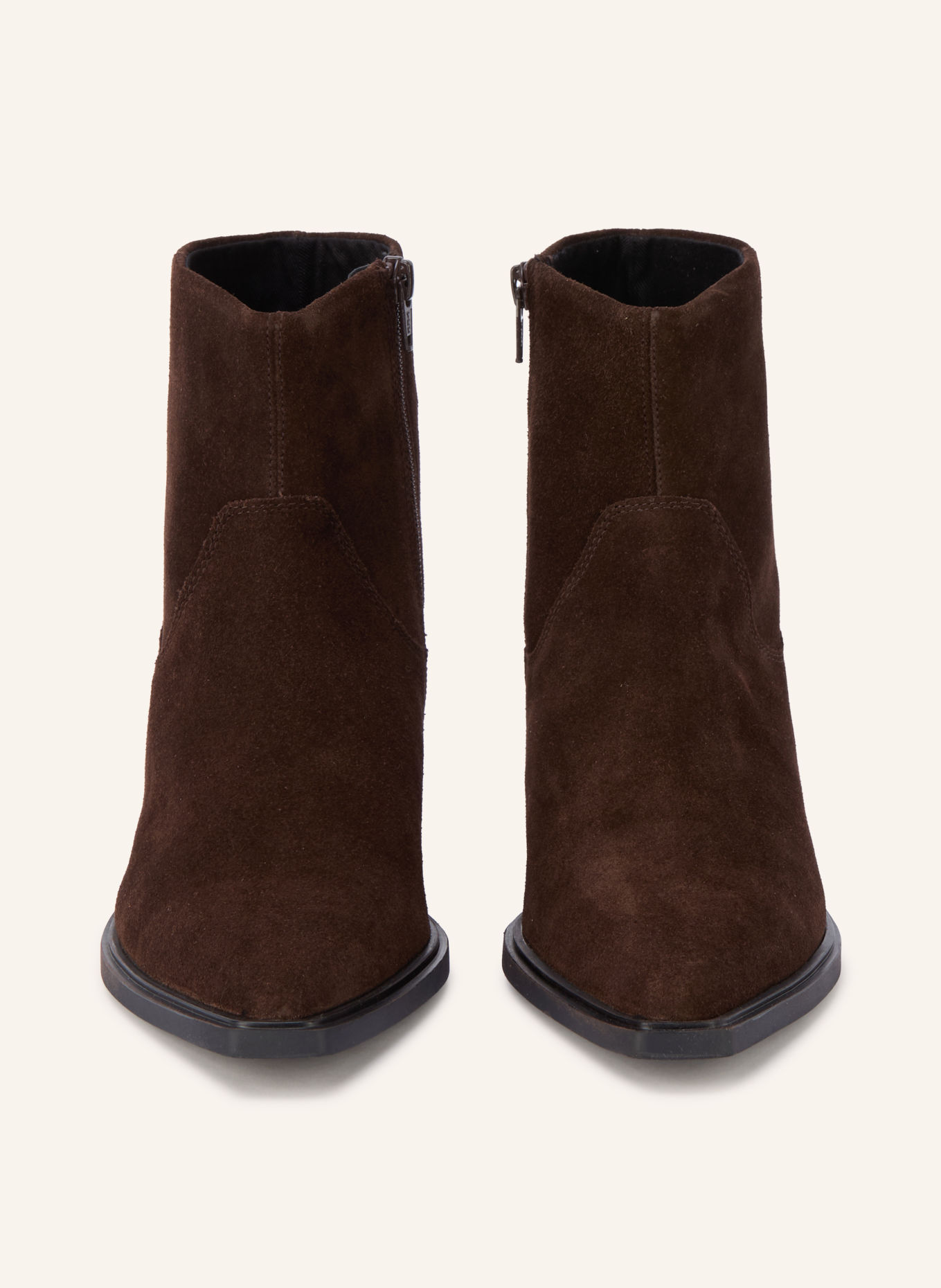 VAGABOND SHOEMAKERS Cowboylaarzen KELSEY: MARRON FONCÉ