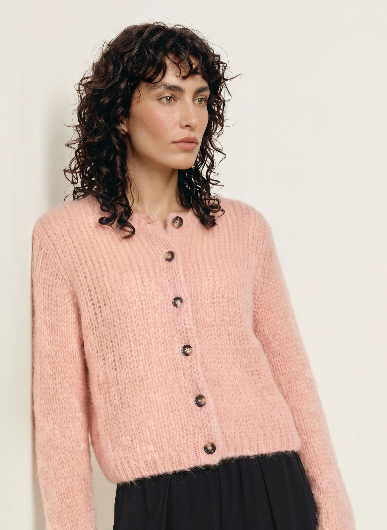 InWear Strickjacke JETRAIW aus Mohair: ROSA