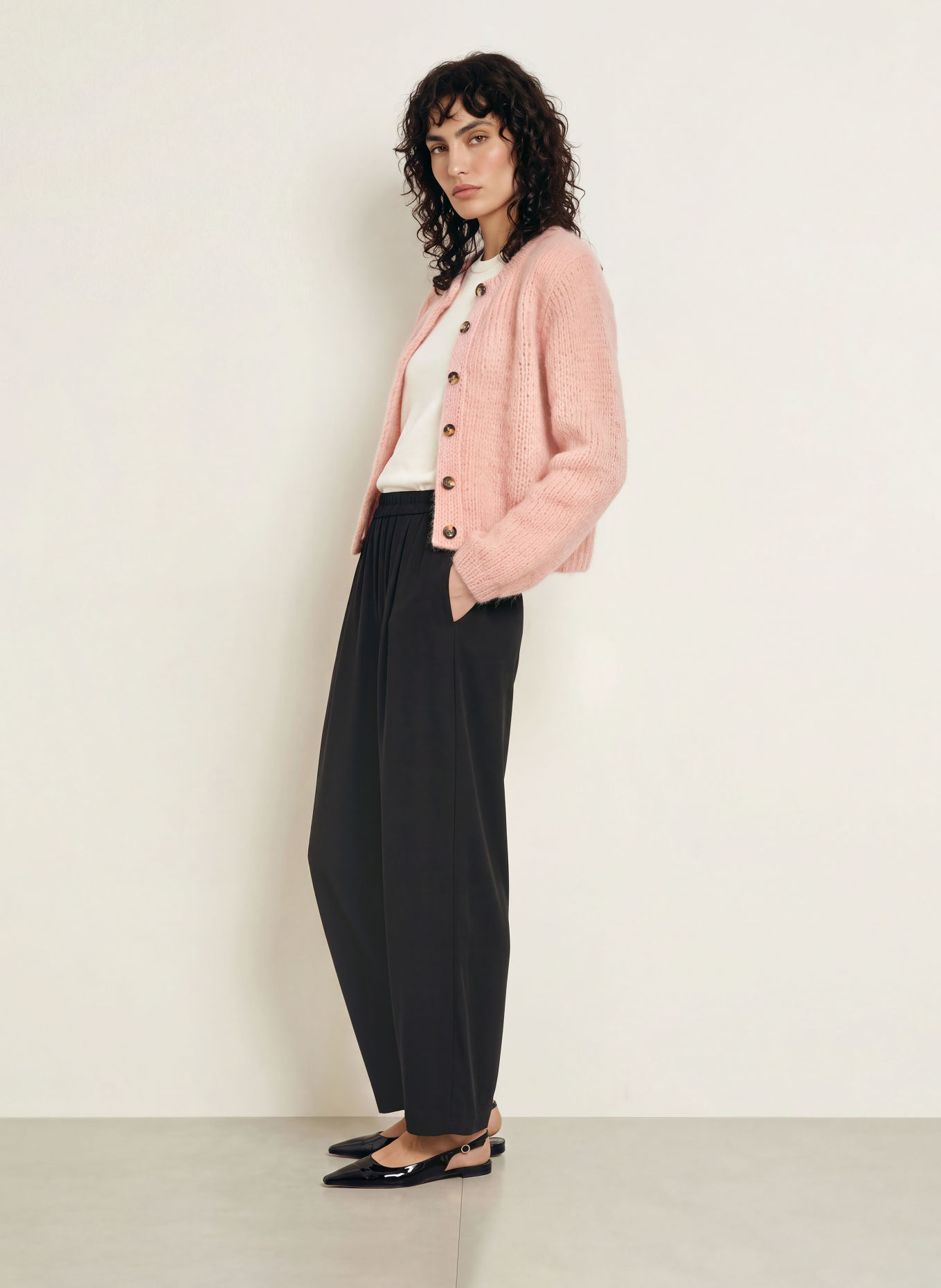InWear Strickjacke JETRAIW aus Mohair: ROSA
