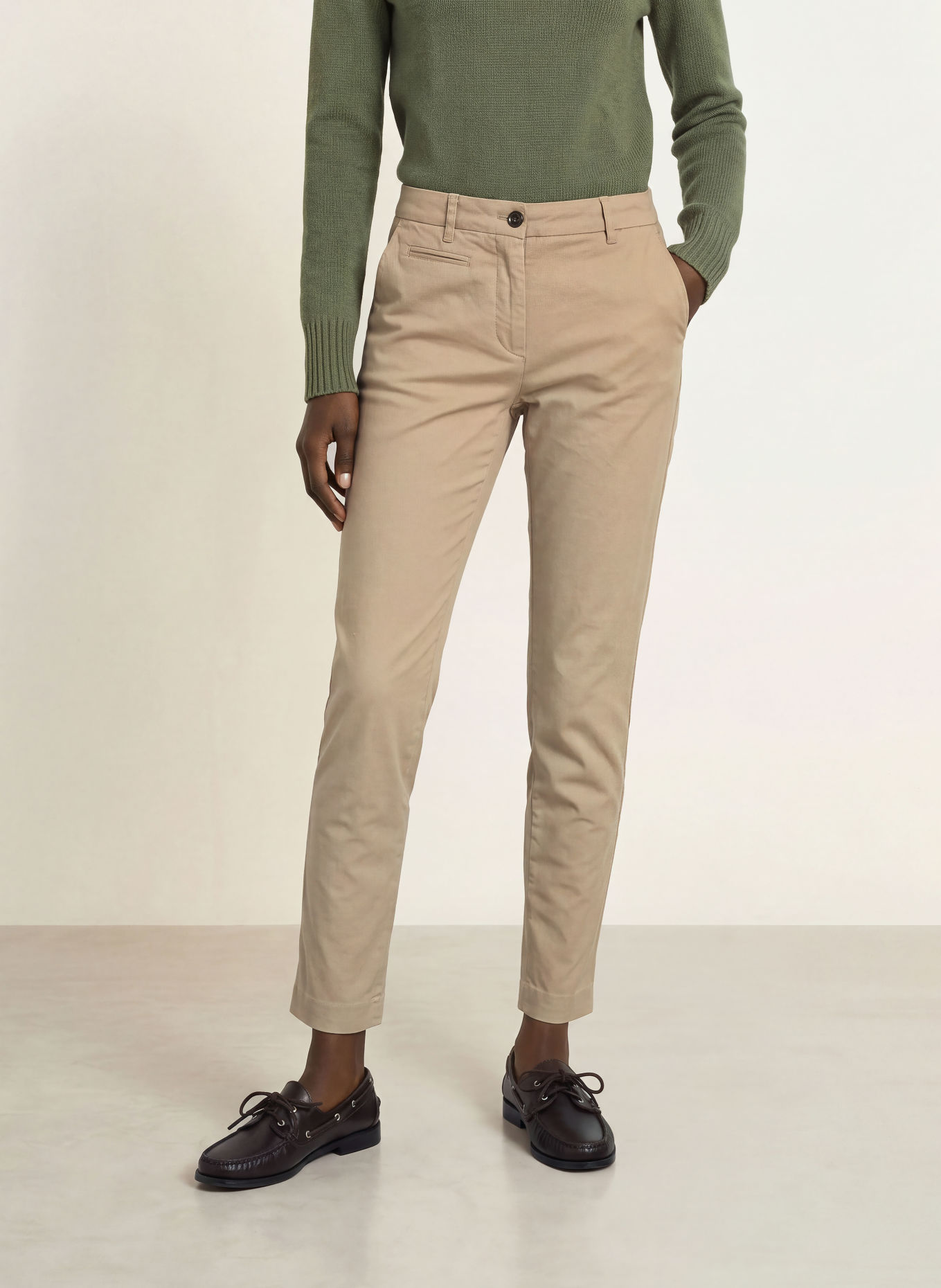 MASON'S chino: BEIGE