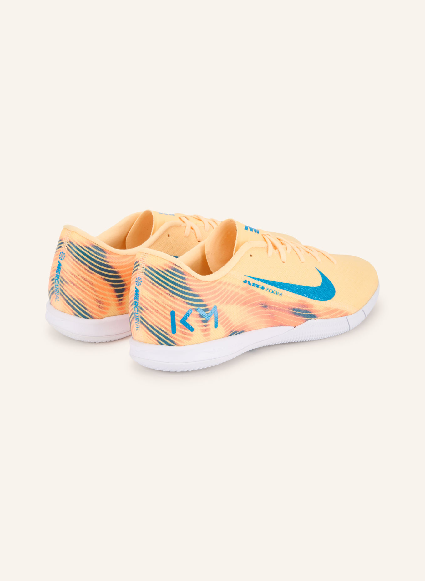 Nike Fotbollsskor ZOOM VAPOR 16 ACADEMY KM IC: NEONORANGE / NEONRÖD / NEONTURKOS