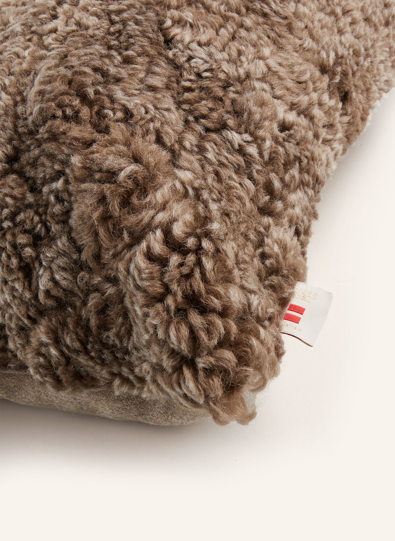 Natures Collection Dekokudde CLASSIC COLLECTION med dunfyllning: TAUPE