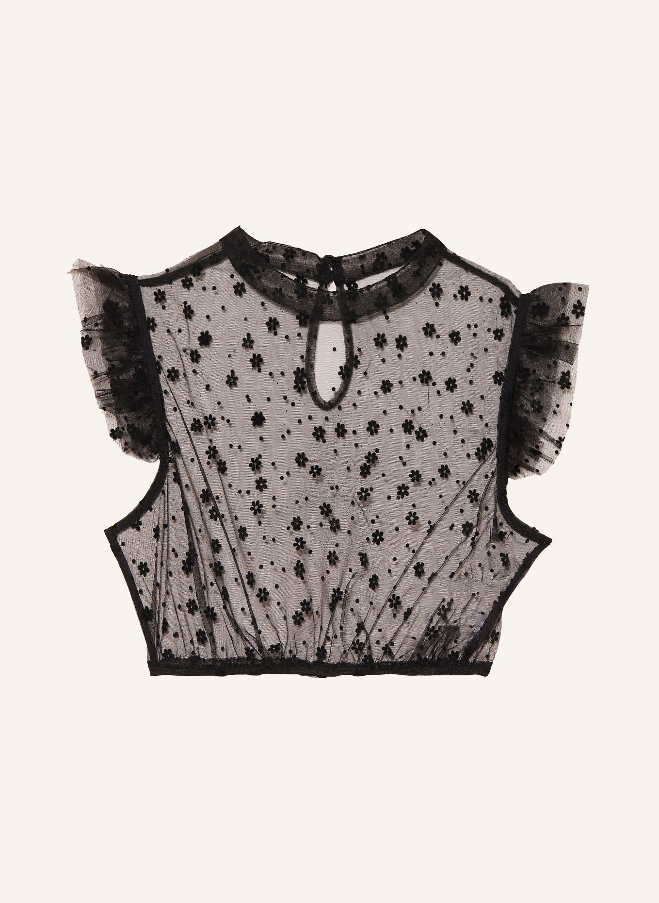 Spieth & Wensky Dirndlblouse GRINS: ZWART