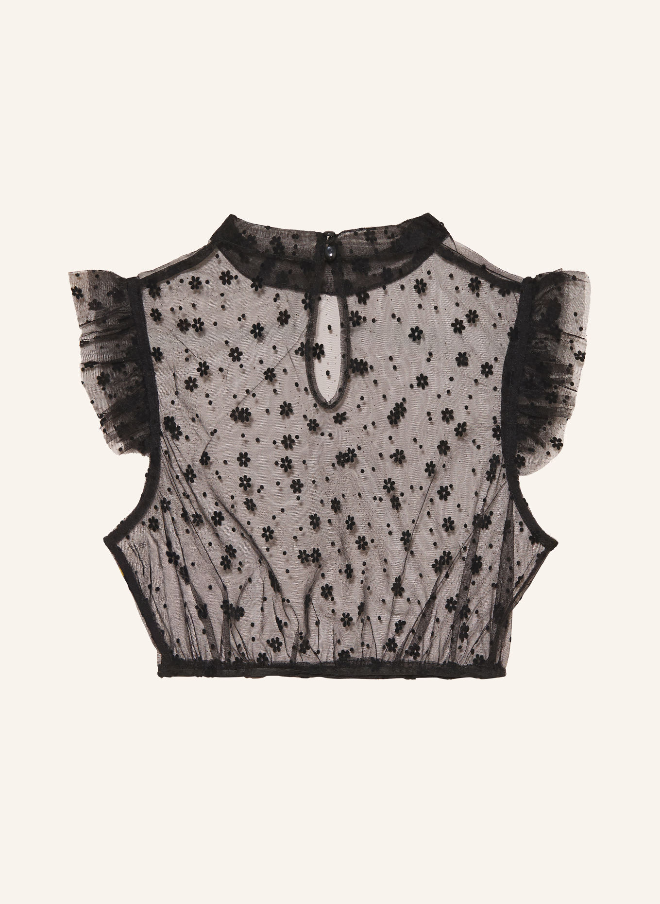 Spieth & Wensky Dirndlblouse GRINS: ZWART