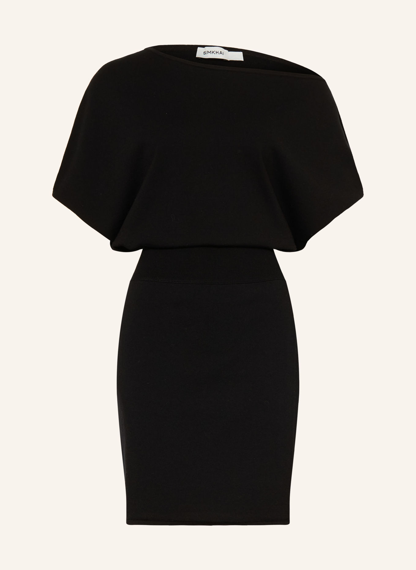 SIMKHAI Strickkleid SHANIA: SCHWARZ