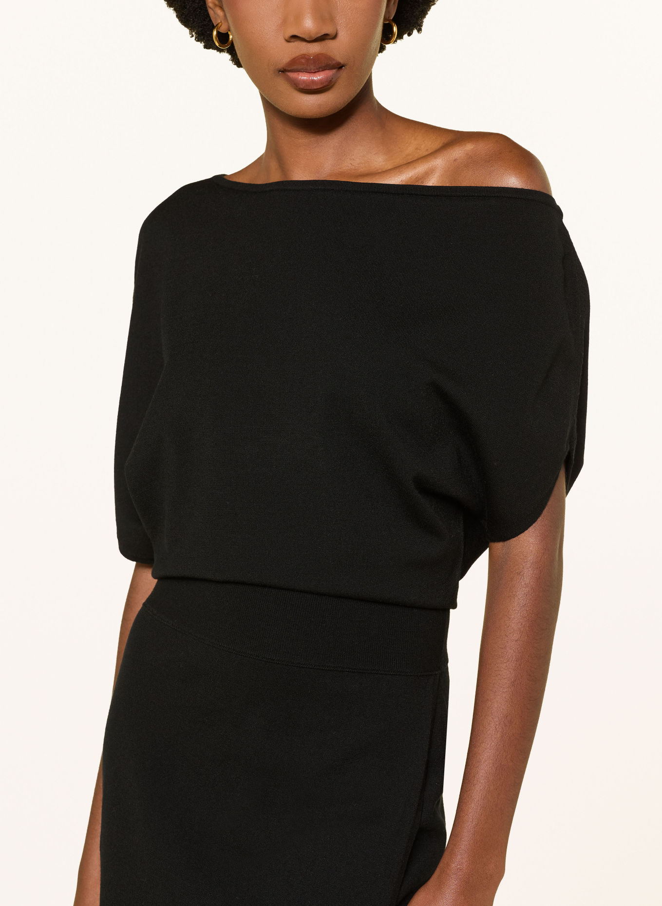 SIMKHAI Strickkleid SHANIA: SCHWARZ