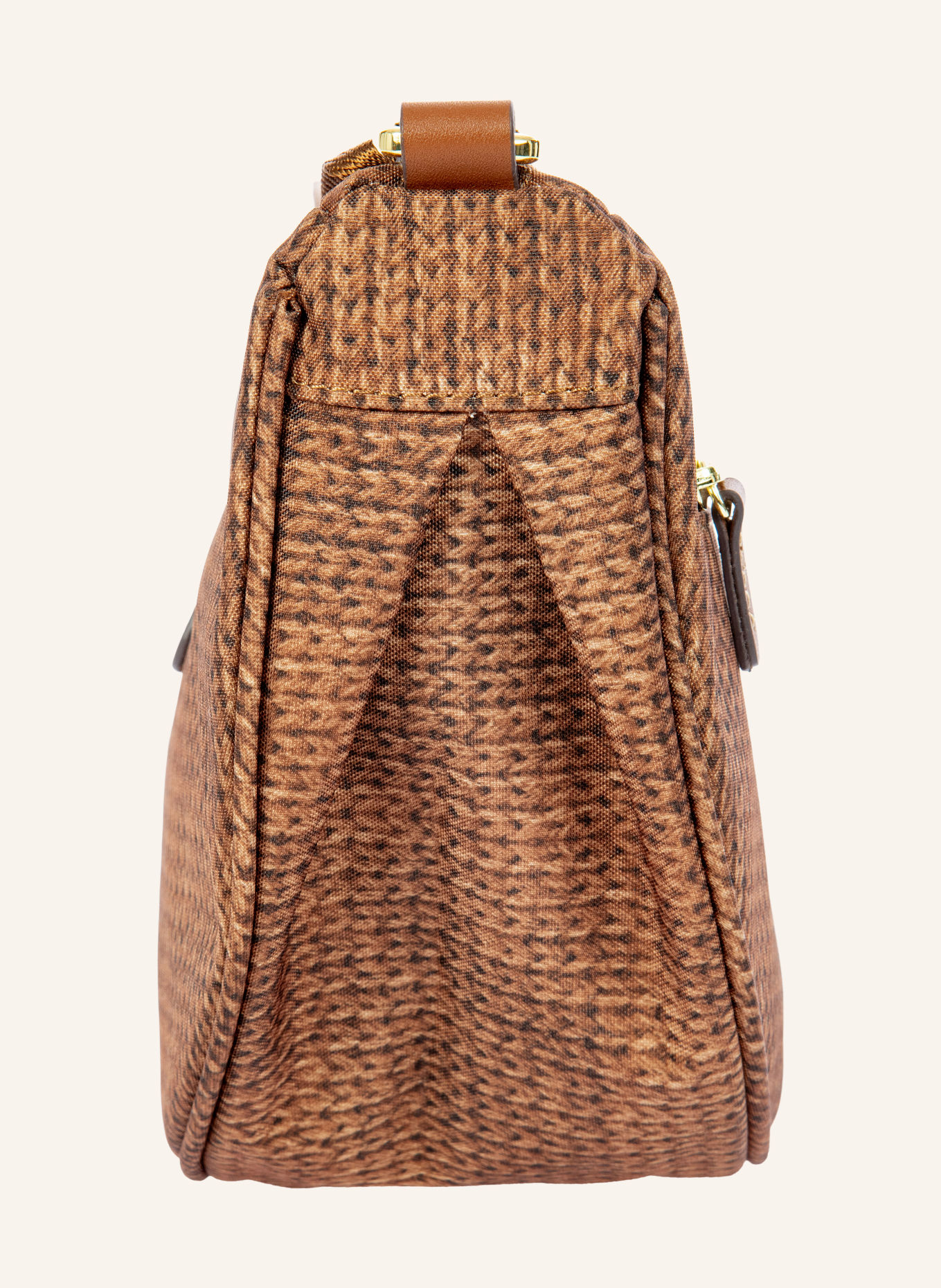 BRIC'S Sac à bandoulière X-COLLECTION: MARRON / OR