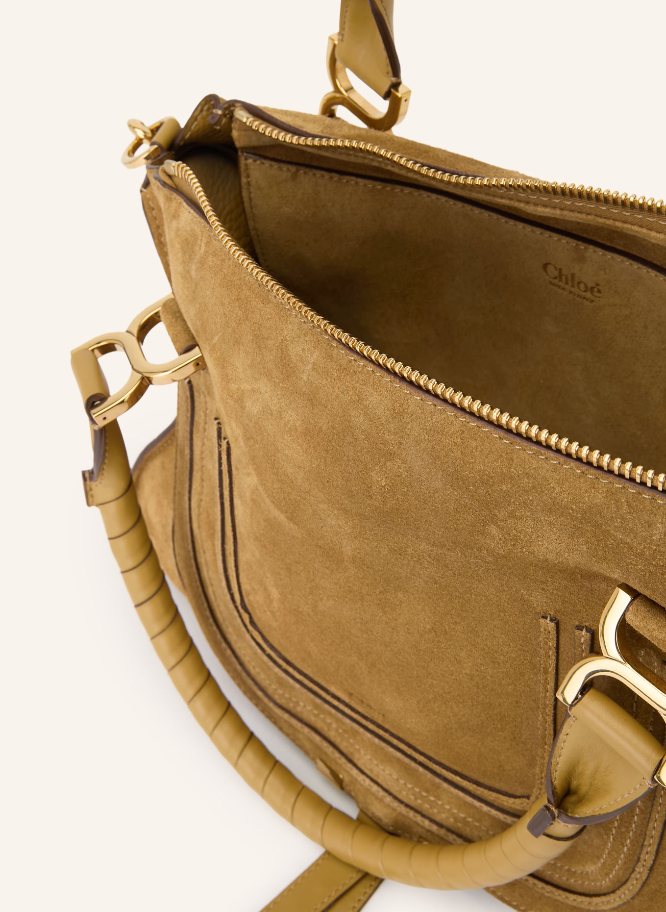 Chloé Schoudertas MARCIE: GOLD KHAKI
