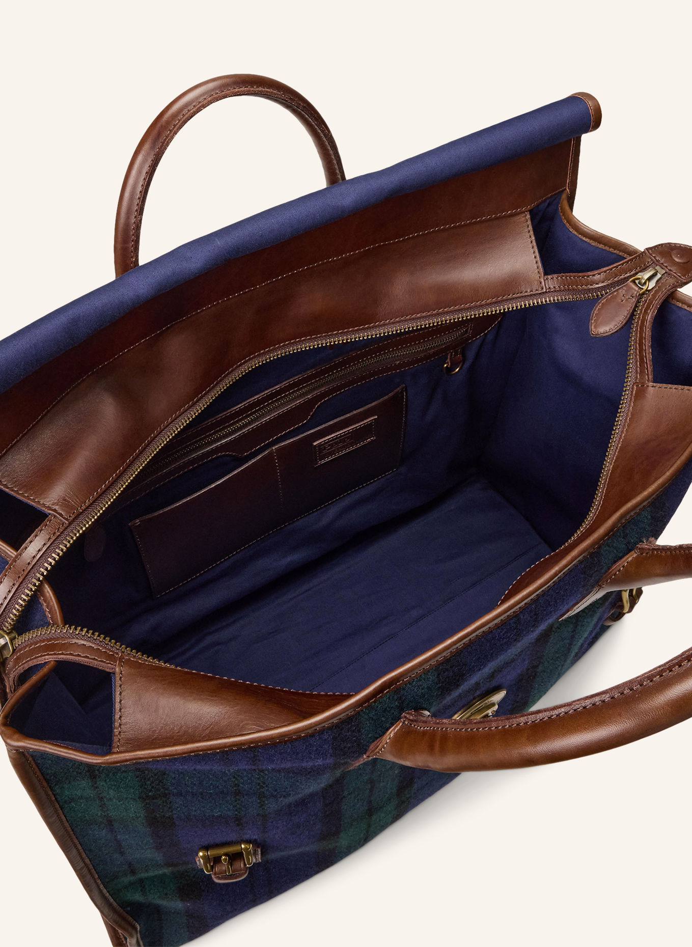 POLO RALPH LAUREN Geantă de weekend: ALBASTRU ÎNCHIS / MARO ÎNCHIS / VERDE ÎNCHIS