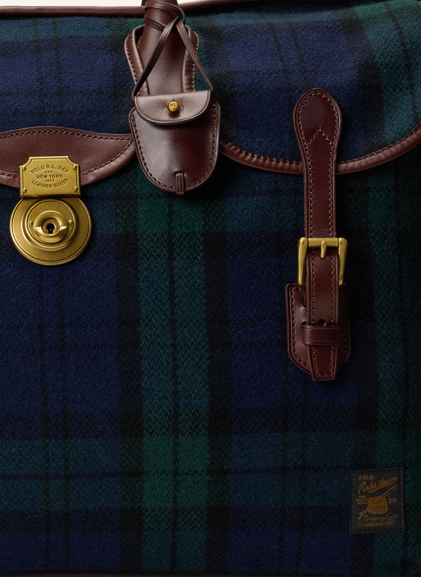 POLO RALPH LAUREN Geantă de weekend: ALBASTRU ÎNCHIS / MARO ÎNCHIS / VERDE ÎNCHIS