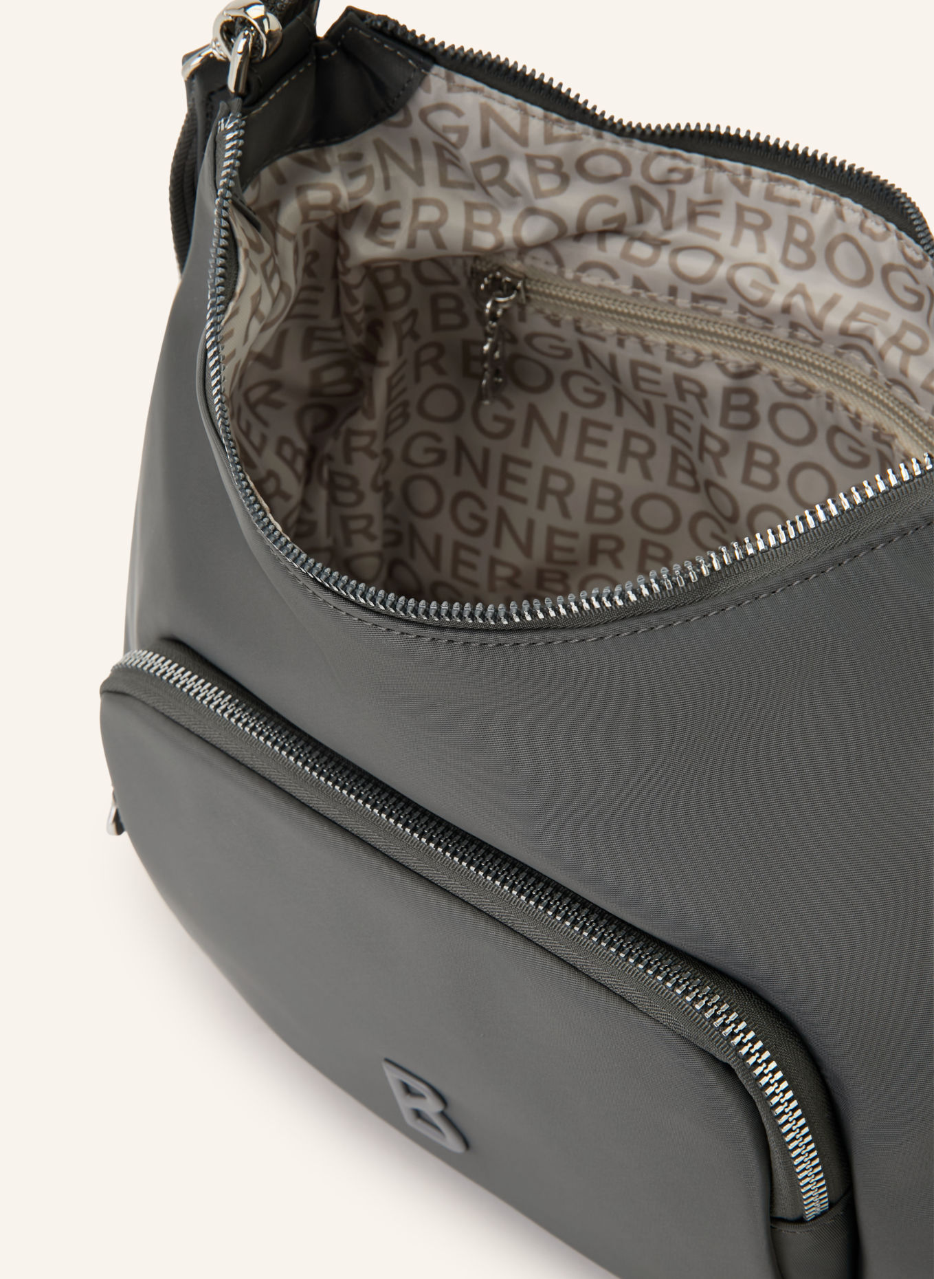 BOGNER Tas VERBIER PLAY 1.0 PARI: DONKERGRIJS / ZILVER