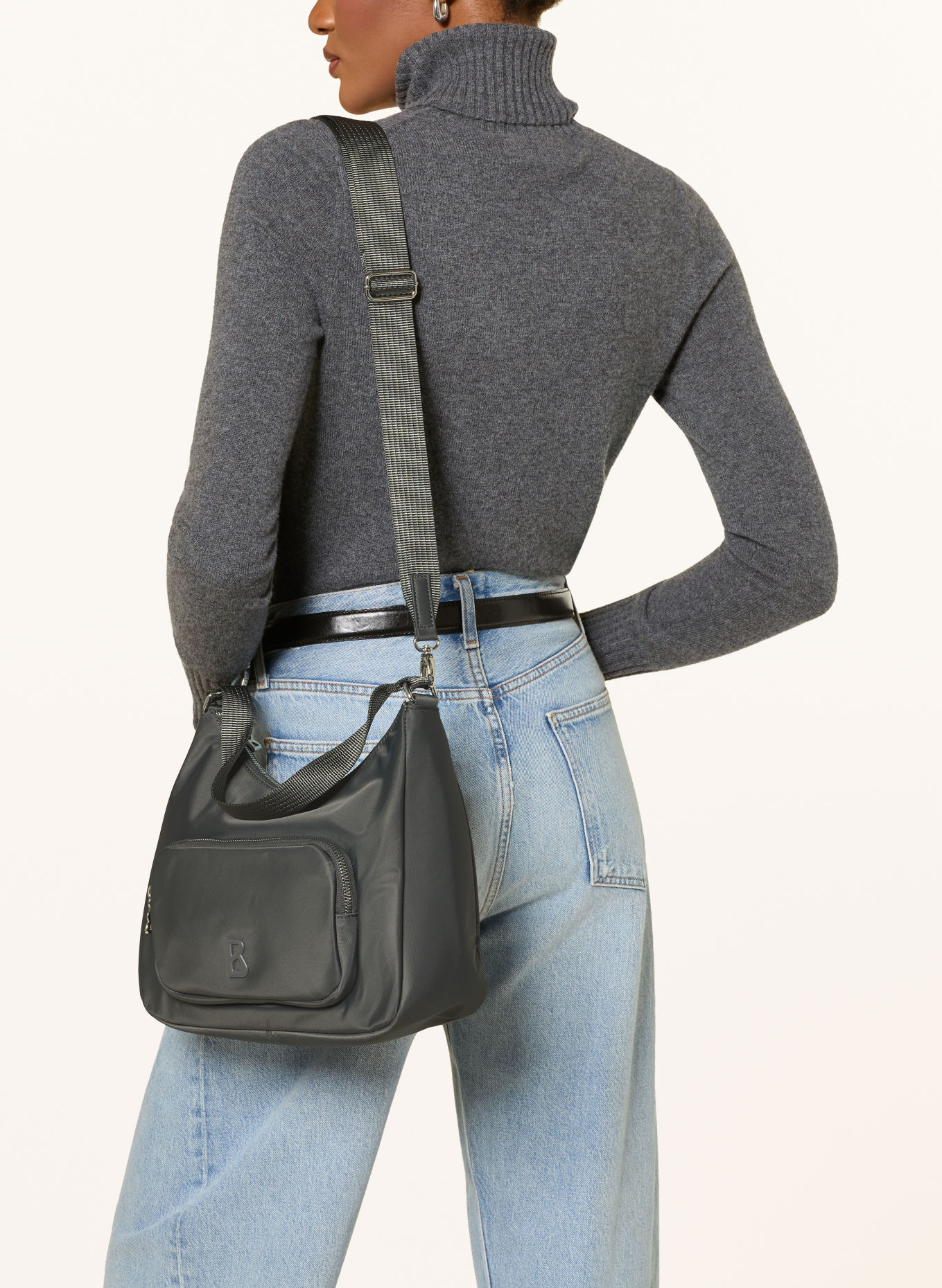 BOGNER Tas VERBIER PLAY 1.0 PARI: DONKERGRIJS / ZILVER
