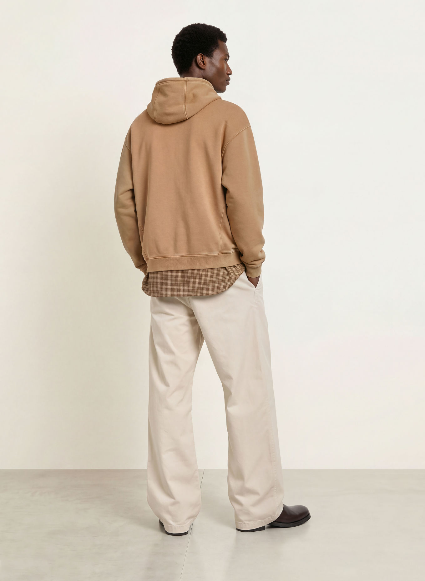DRYKORN Sweat à capuche KAMILIO: CHAMEAU