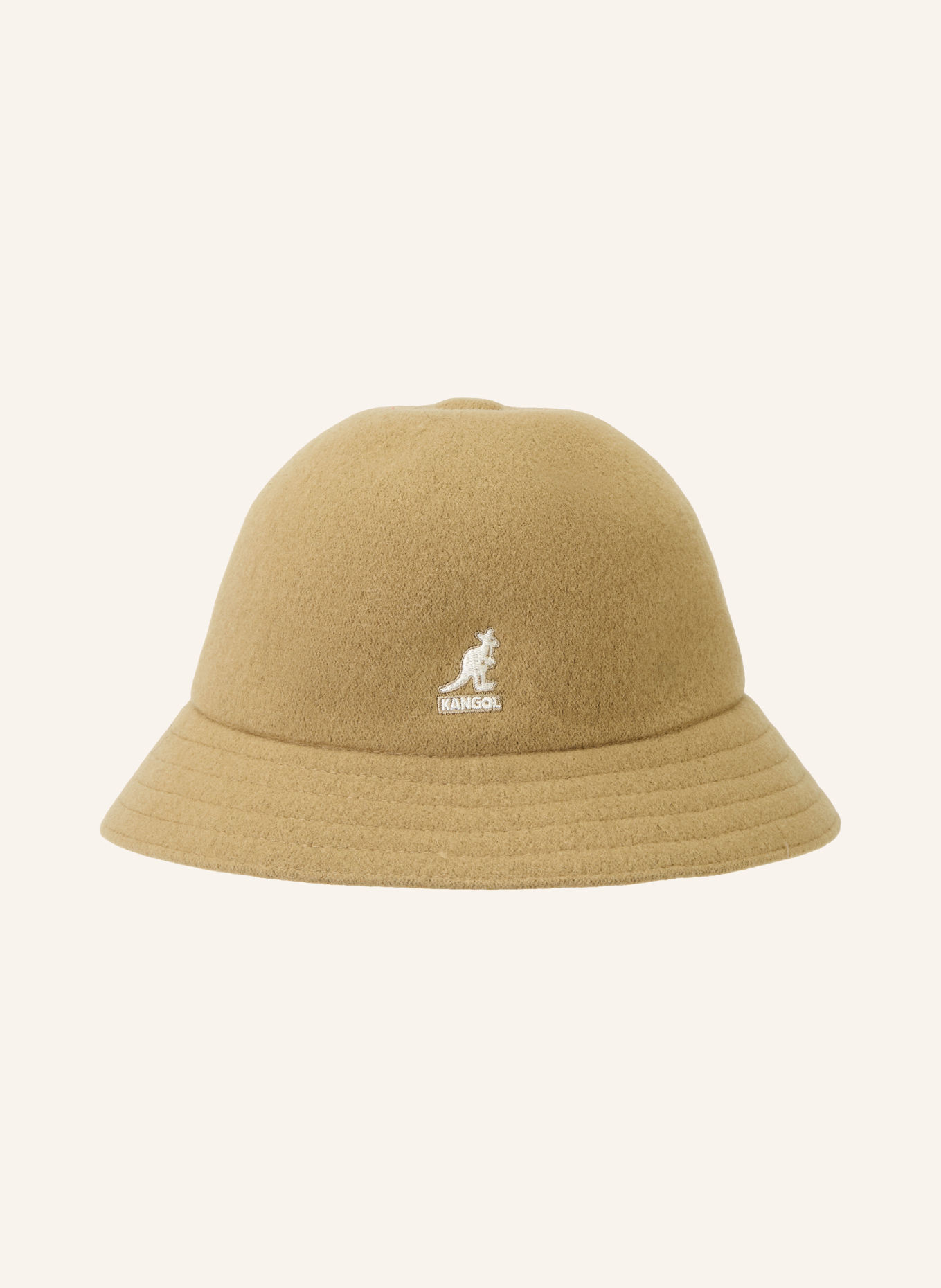 KANGOL bucket hat: CAMEL