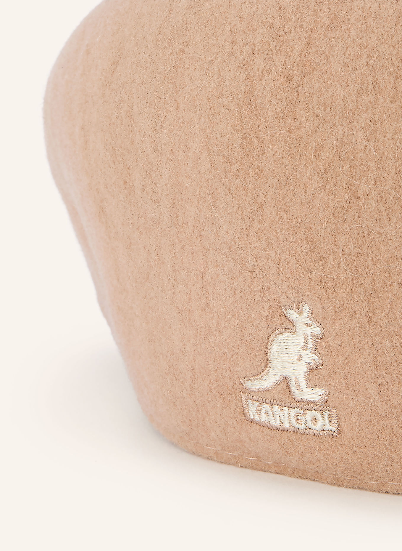 KANGOL Beanie: BEIGE