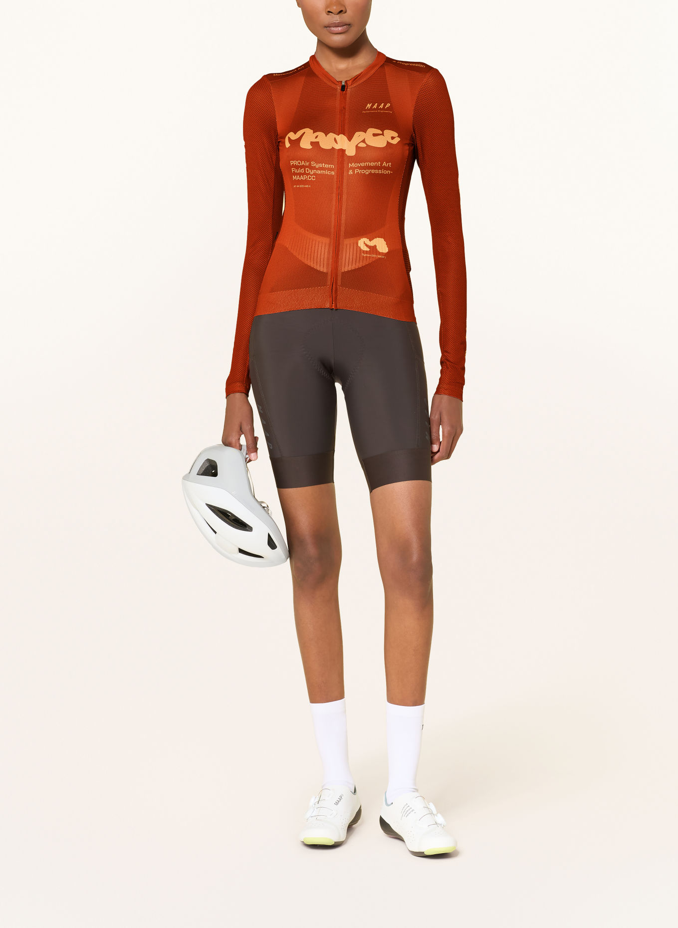 MAAP STRATA PRO AIR 3.0 Cycling jersey: DARK RED