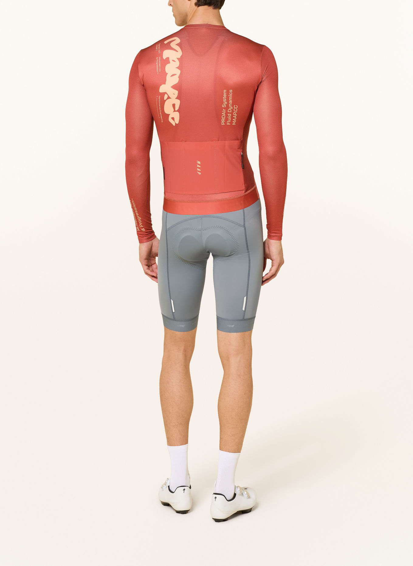 MAAP STRATA PRO AIR 3.0 Cycling jersey: DARK ORANGE / LIGHT ORANGE