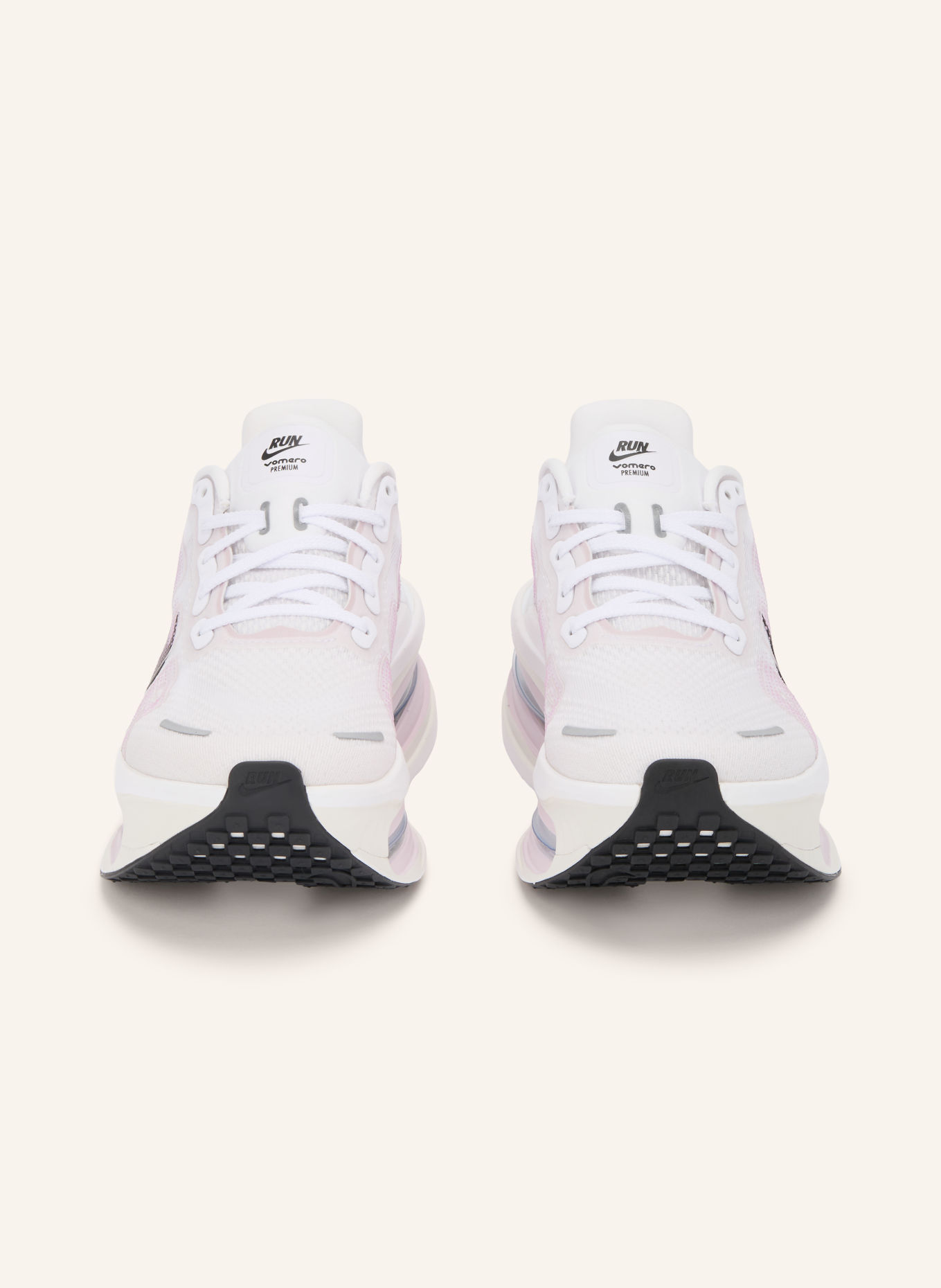 Nike Hardloopschoenen VOMERO PREMIUM: WIT / LICHTPAARS / ZWART