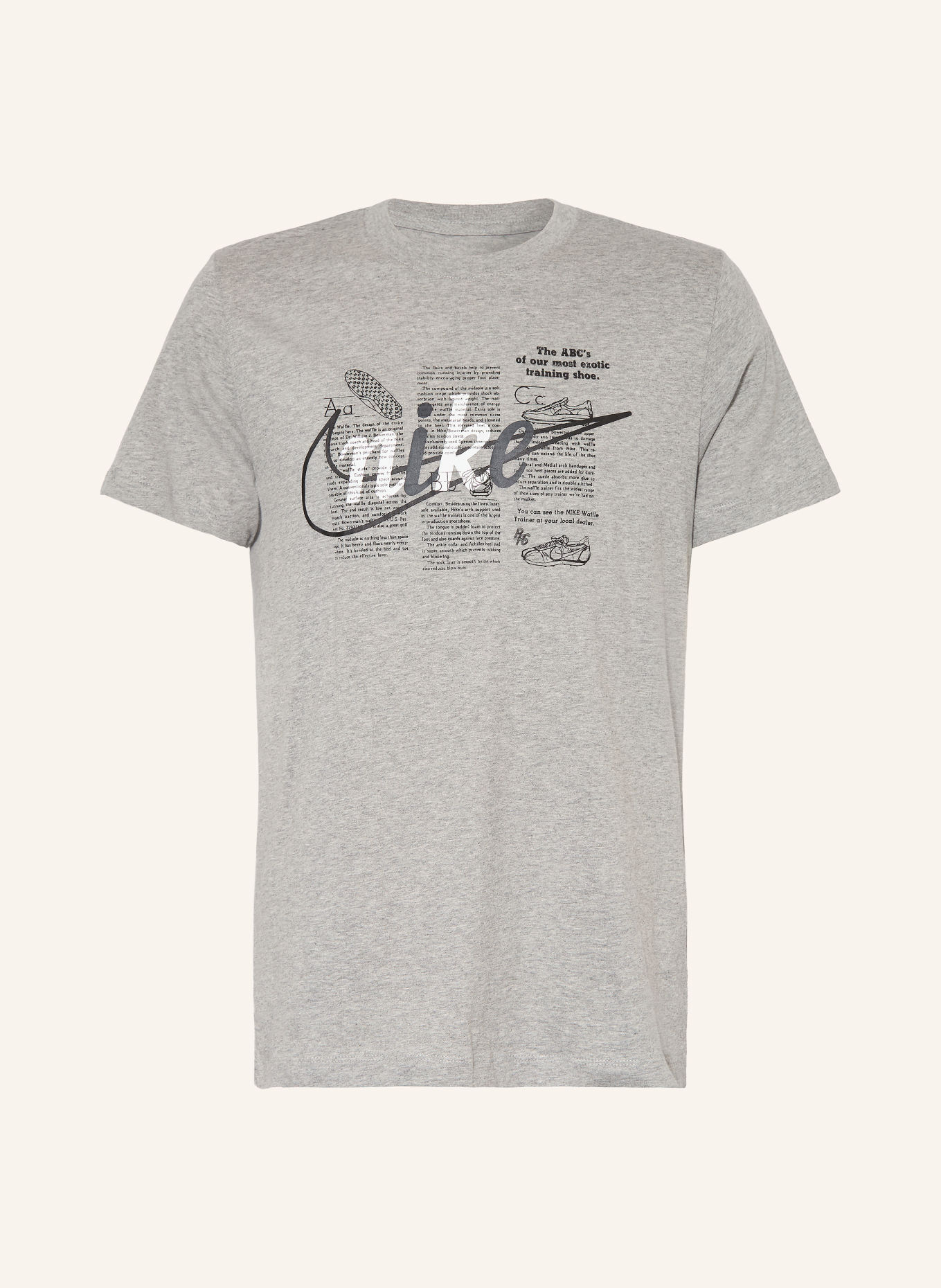 Nike T-shirt SPORTSWEAR: GRIJS / WIT / ZWART