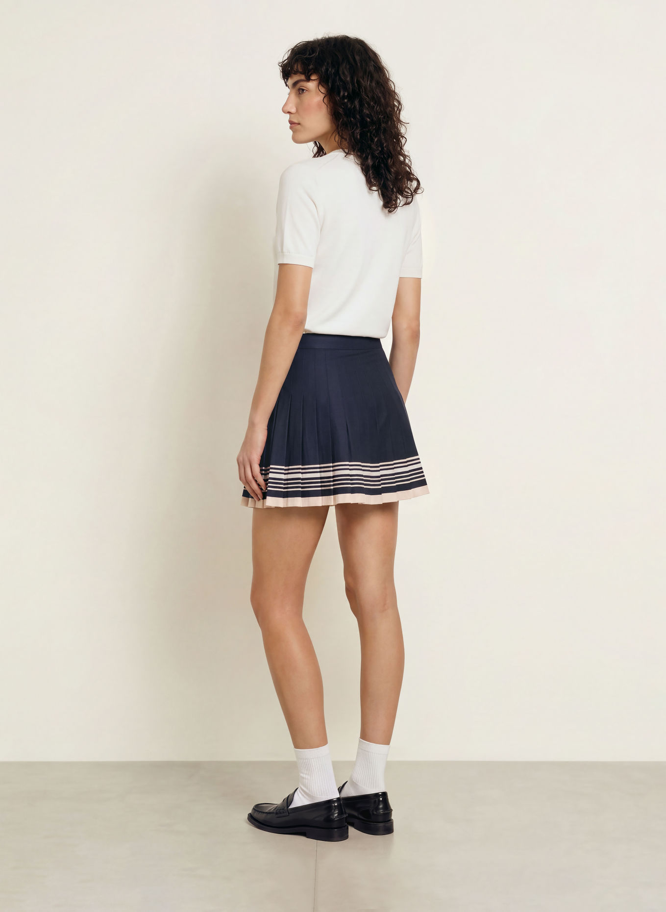 LACOSTE Strickshirt: WEISS