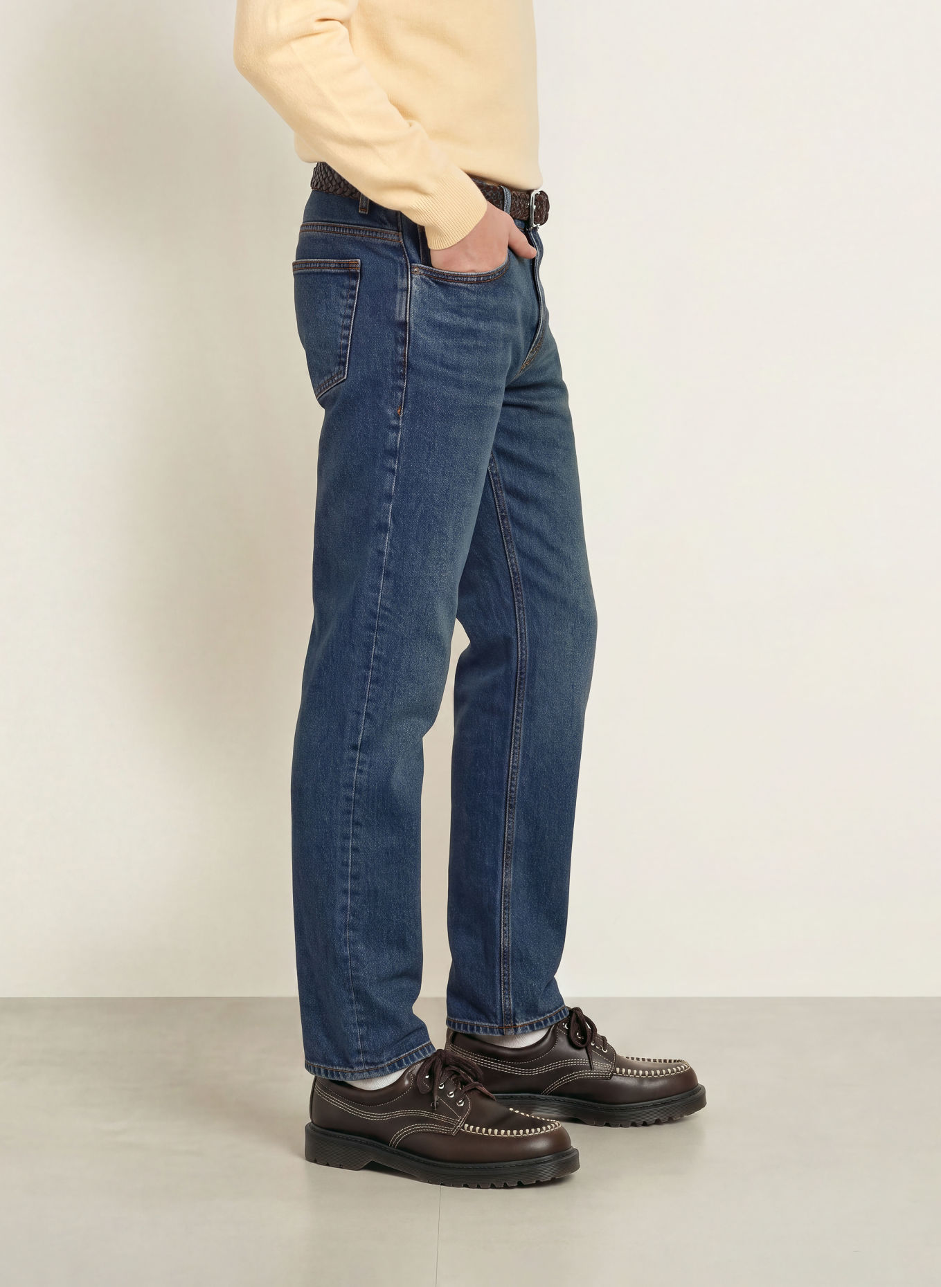 FRAME Jeans THE STRAIGHT JEAN Straight Fit: BLMR Bloomrise