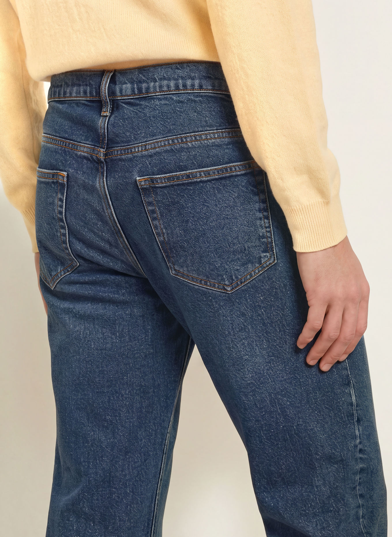 FRAME Jeans THE STRAIGHT JEAN Straight Fit: BLMR Bloomrise