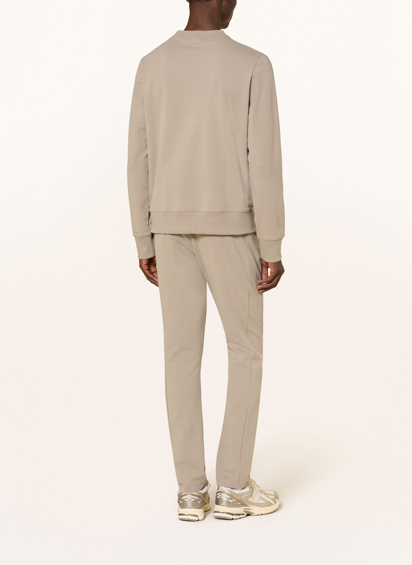 ELBSAND JONTE joggingbroek: BEIGE