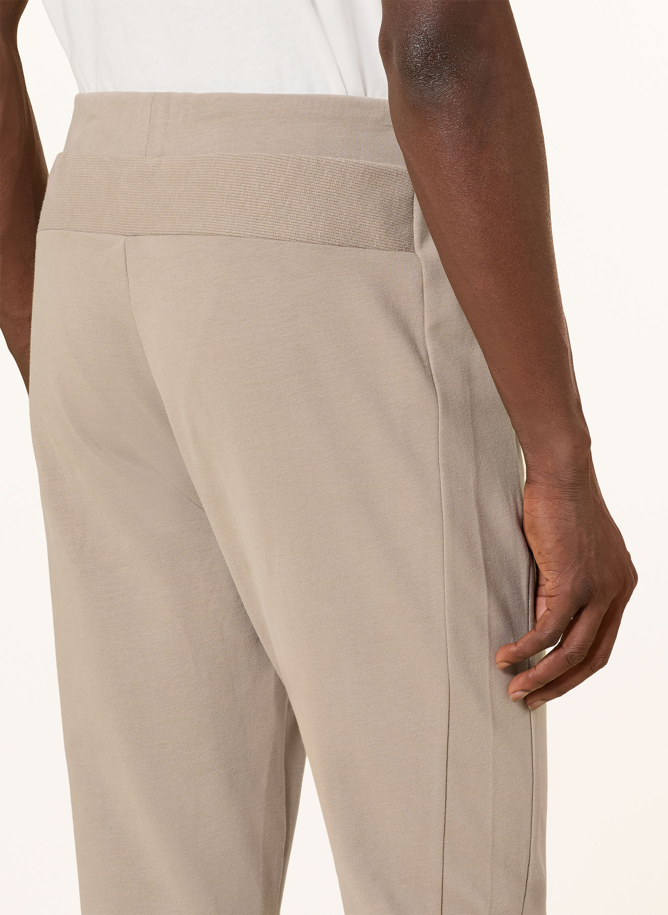 ELBSAND JONTE joggingbroek: BEIGE