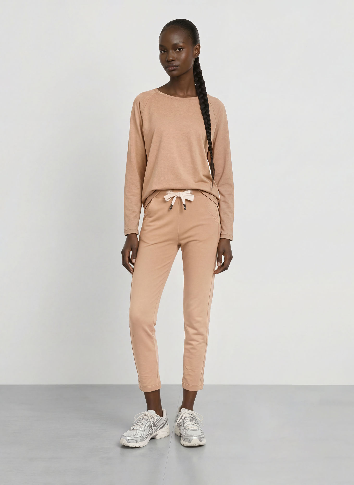 ELBSAND Longsleeve TIRA: BEIGE