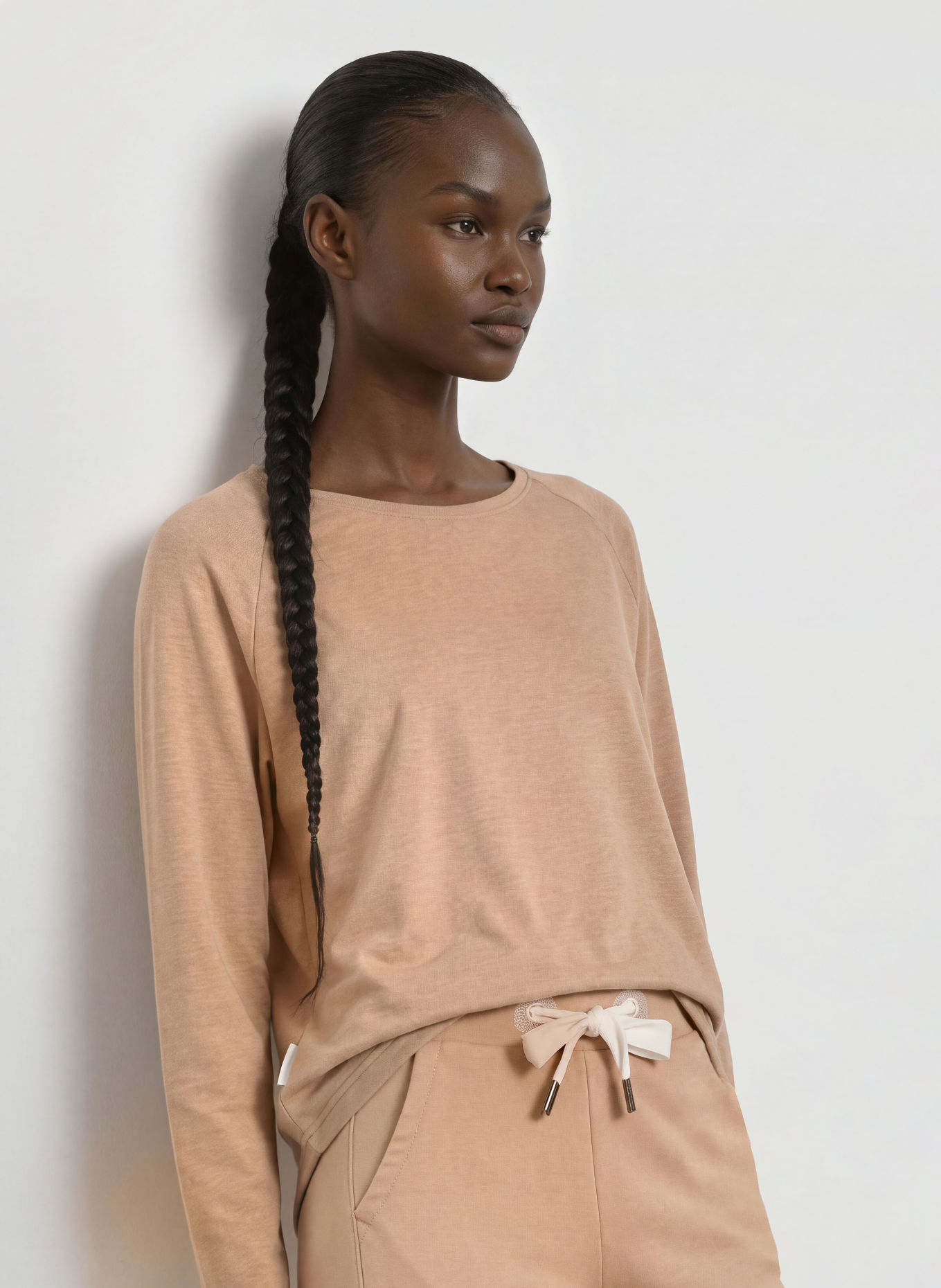ELBSAND Longsleeve TIRA: BEIGE