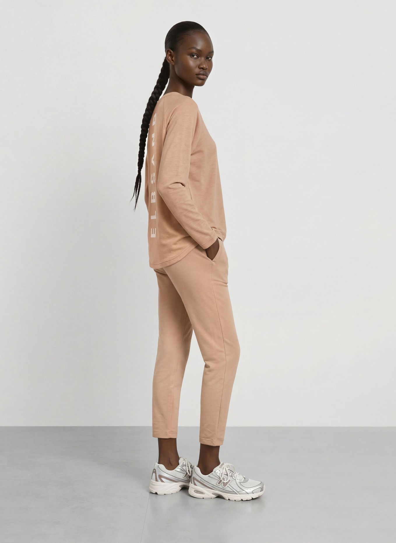ELBSAND Longsleeve TIRA: BEIGE