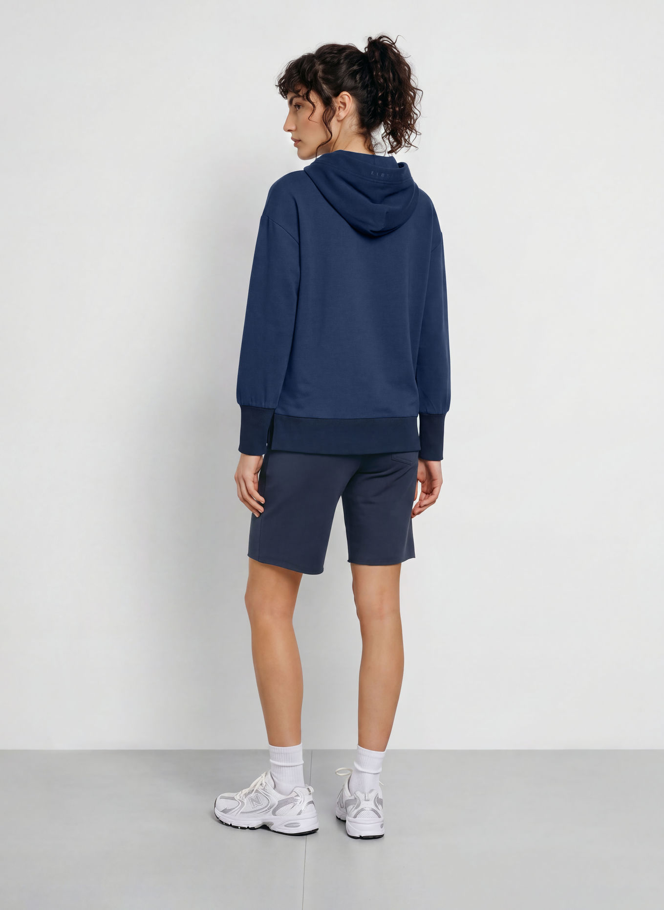 ELBSAND Hoodie LEAH: DONKERBLAUW