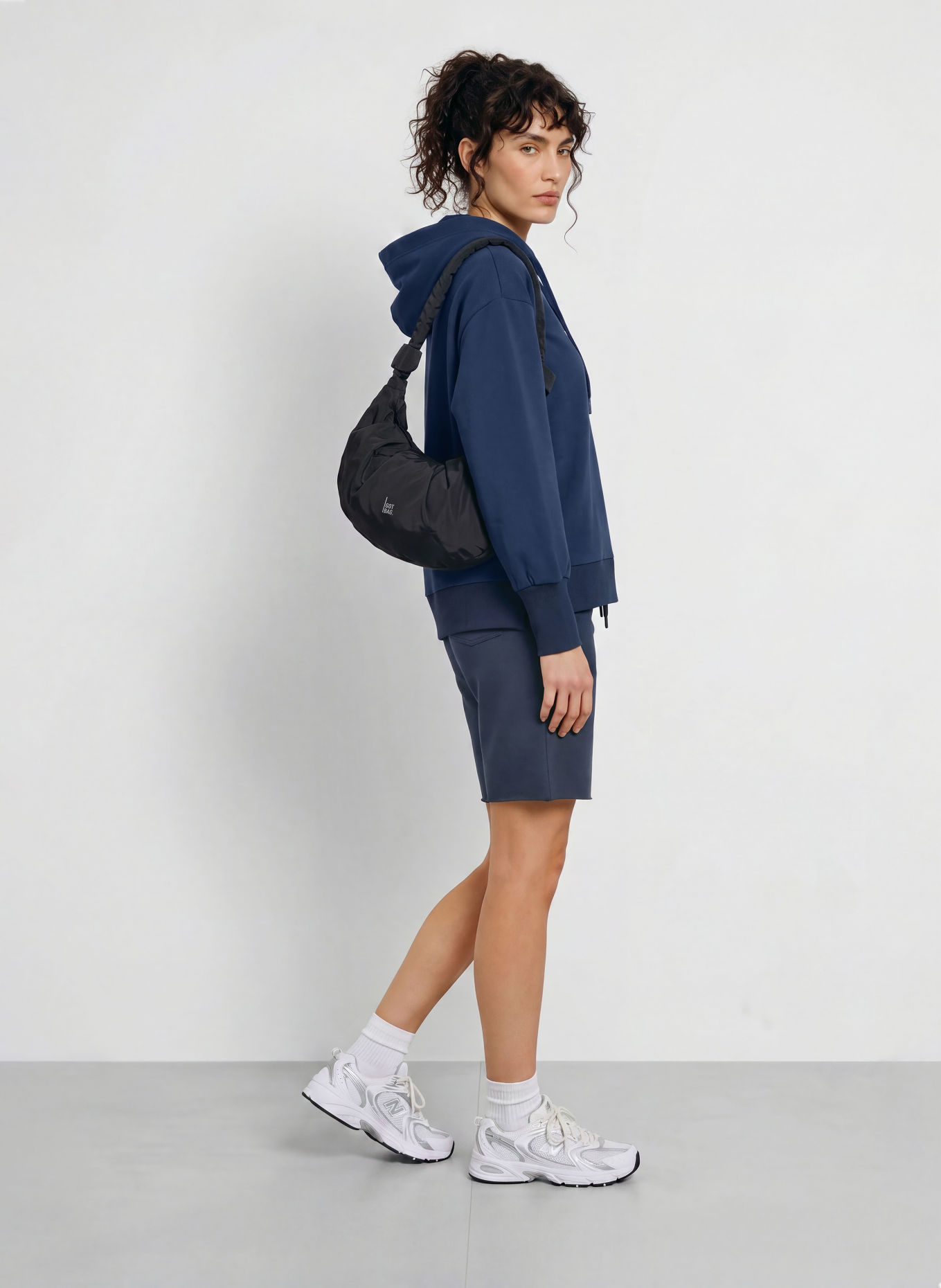 ELBSAND Hoodie LEAH: DONKERBLAUW