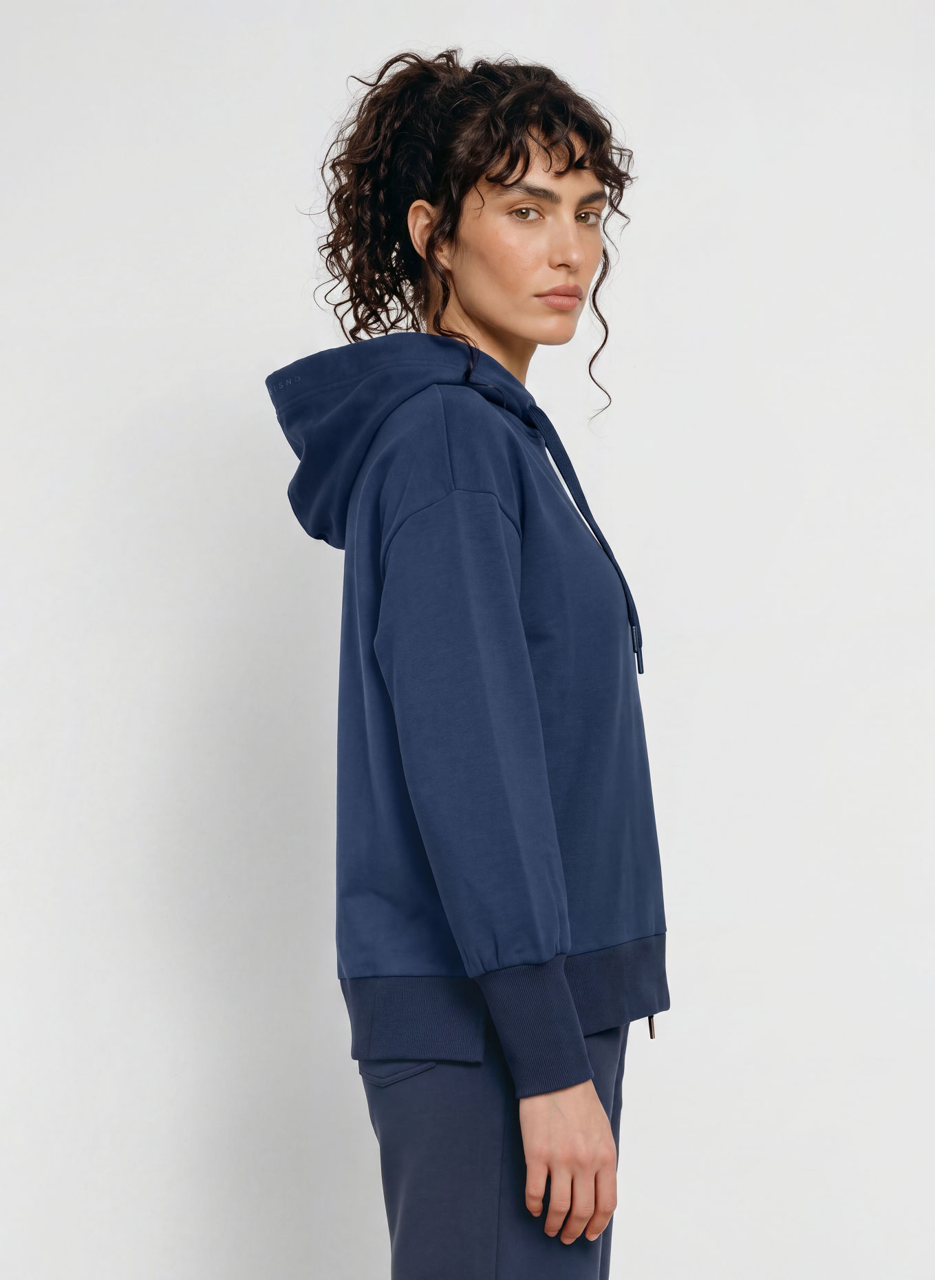 ELBSAND Hoodie LEAH: DONKERBLAUW